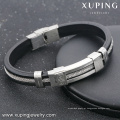 Bracelet-13-xuping moda aço homens jóias mens handmake pulseiras